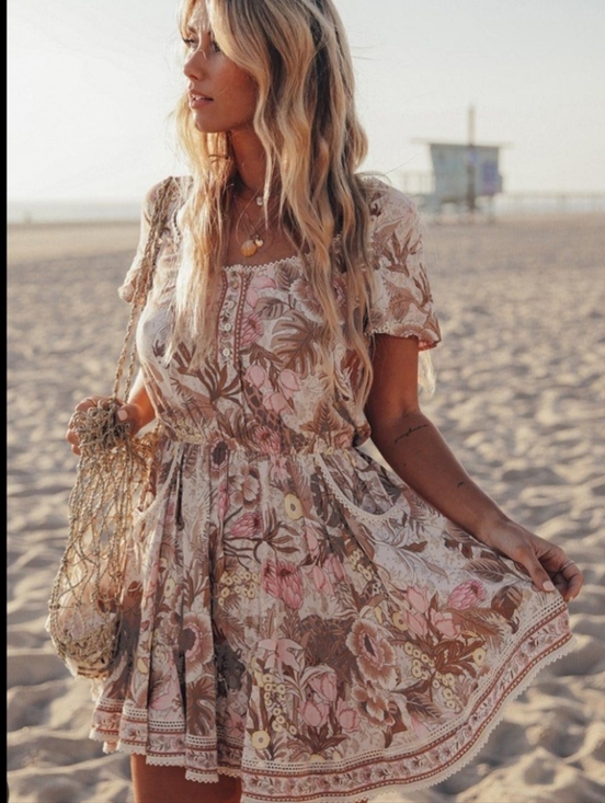 Spell Dresses & Skirts - Spell Jungle Mini Dress L